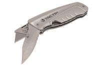 Нож складной с двумя типами лезвий, металлический TACTIX 261125