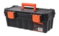 Ящик для инструмента 13" с черной крышкой и пластиковыми замками (33,0 х 16,0 х 13,0 см) TACTIX 320130