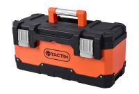 Ящик для инструмента 20" пластик с металлом оранжевый (50,0 х 23,3 х 23,2 см) TACTIX 321121